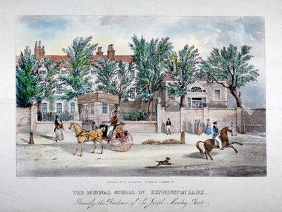 Die Schule der lizenzierten Gastwirte, Kennington Lane, Lambeth, London von GF Bragg