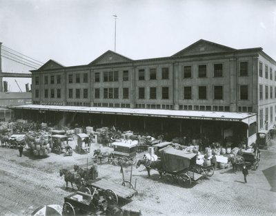 Fulton Fish Market, New York City von G.P. Hall und Sohn