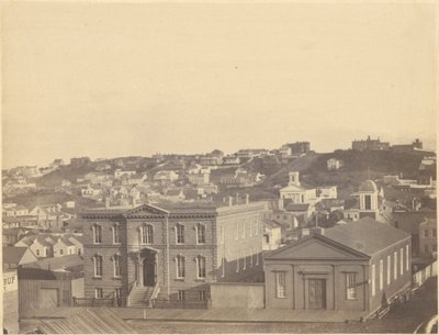Blick von der Kearny Street - im Vordergrund das Waisenhaus von G. R. Fardon