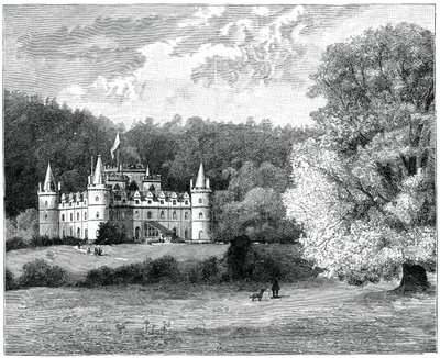 Inverary Castle, Westschottland, 1900 von G. W. Wilson and Company