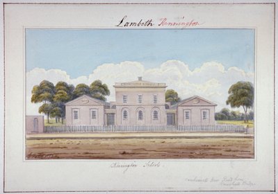 Kennington Schools, Camberwell New Road, Lambeth, London von G Yates