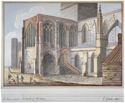 Southwark-Kathedrale, London, 1825 von G Yates