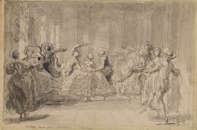 Ballett aus "Die Rivalenfeen" von Gabriel Jacques de Saint Aubin