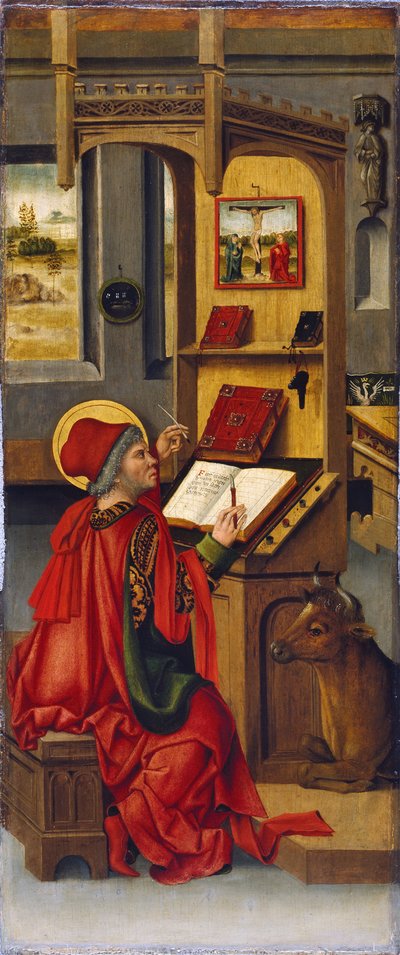 Sankt Lukas der Evangelist, 1478 von Gabriel Mälesskircher