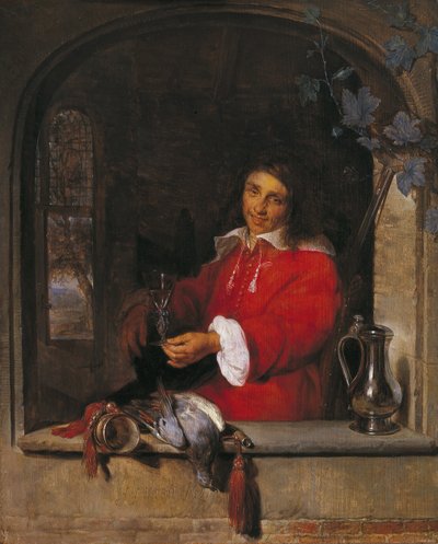 Der Jäger von Gabriel Metsu