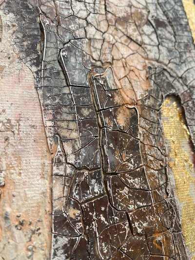 Verwitterte Metallische Textur von Gabriela Aleksandra Szuba