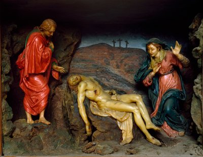 Klage über den Tod Christi (Skulpturengruppe) von Gaetano Giulio Zumbo