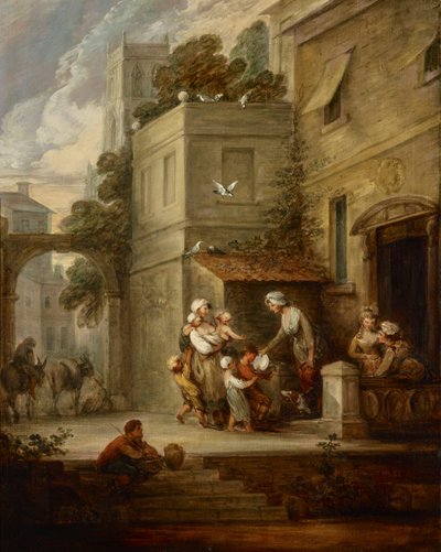 Die Nächstenliebe lindert die Not von Gainsborough Dupont