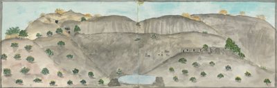 Der Wasserfall von Doomar Leyna, trocken außer bei Regen von Gangaram Chintaman Tambat
