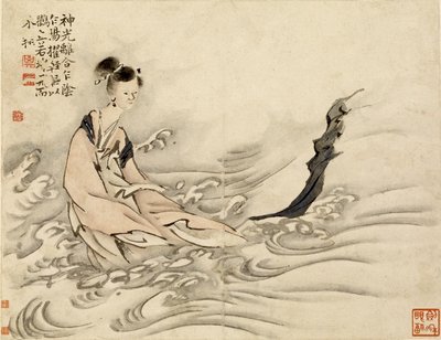 Göttin des Luo-Flusses von Gao Qipei