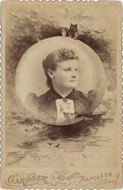Porträt einer Frau, 1890er von Gardner Studio