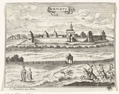 Ansicht von Lenti von Gaspar Bouttats