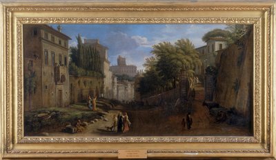 Via Capo le Case von Gaspar van Wittel