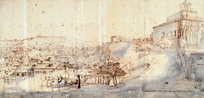 Villa Medici in Rom von Gaspar van Wittel