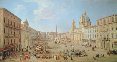 Rom, Piazza Navona von Gaspar van Wittel