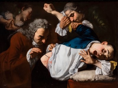 Die Operation, um 1753/54 von Gaspare Traversi