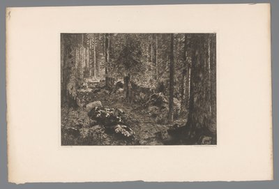 Waldlandschaft von Gaston Coindre