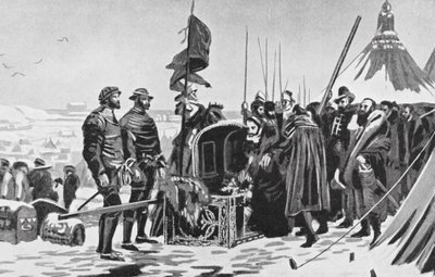 Die Belagerung von Metz von Gaston Melingue