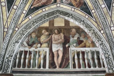 Ecce Homo Fresko von Gaudenzio Ferrari (ca. 1475-1546) 1542 Mailand, Basilica di Santa Maria delle Grazie Italien von Gaudenzio Ferrari