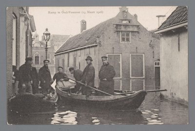 Katastrophe in Oud-Vossemeer am 13. März 1906 von Gebroeders van Straaten