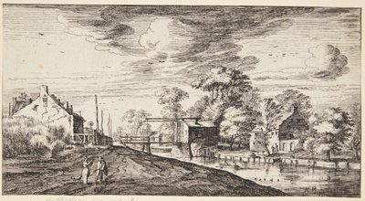 Brücke bei Maarssen von Geertruyt Roghman