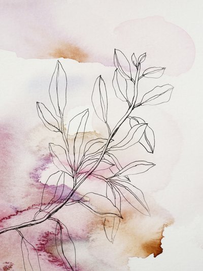 Weicher Botanischer Zweig von Gemma Bardot