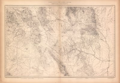 Geologischer und geographischer Atlas von Colorado und angrenzenden Gebieten von Geological And Geographical Survey Of The Territories