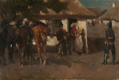 Einquartierung der Truppen von Georg-Hendrik Breitner