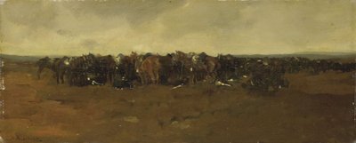 Kavallerie in Ruhe von Georg-Hendrik Breitner