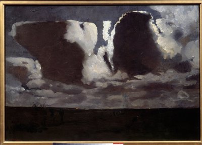 Mondschein. Gemälde von George Hendrick (Hendrik) Breitner (1857-1923) von Georg Hendrik Breitner