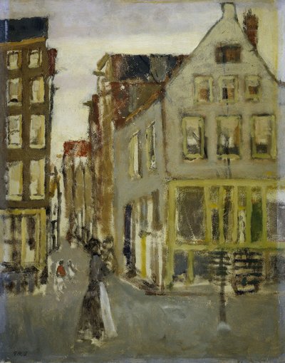 Der Lauriergracht an der Zweiten Laurierdwarsstraat von Georg-Hendrik Breitner