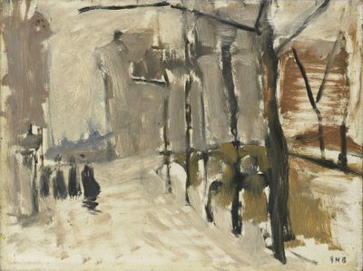 Ansicht in Den Haag von Georg-Hendrik Breitner