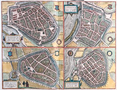 Arnhem, Geldern, Venlo, Roermond - Niederlande - in 