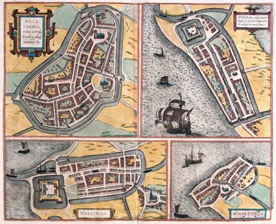 Bolsward, Stavoren, Harlingen und Hindelopen, Niederlande - in 