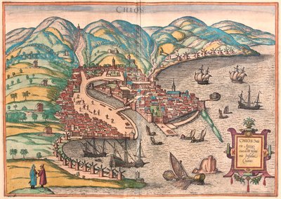 Chios, Griechenland - in 
