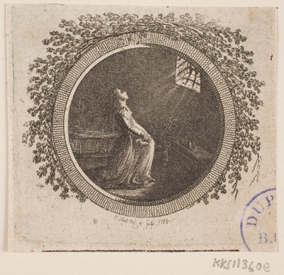 Titelvignette zu S. Richardson: "Miss Clarissa Harlowes Geschichte", sechster Teil von Georg Christian Schule