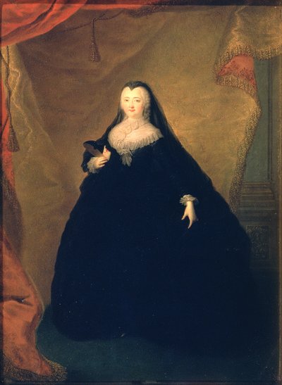 Porträt von Kaiserin Elisabeth (1709-62) in Kostüm, 1748 von Georg Christoph Grooth