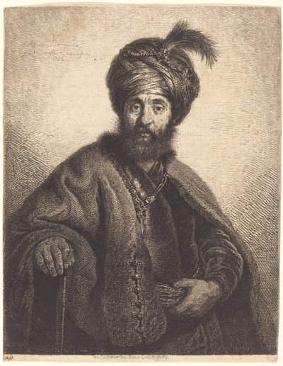 Der Perser von Georg Friedrich Schmidt after Rembrandt van Rijn