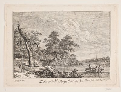 Flusslandschaft von Georg Mathias Fuchs