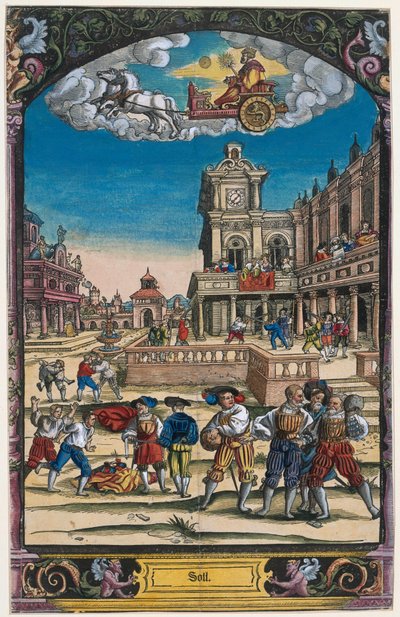 Die sieben Planeten: Sonne von Georg Pencz