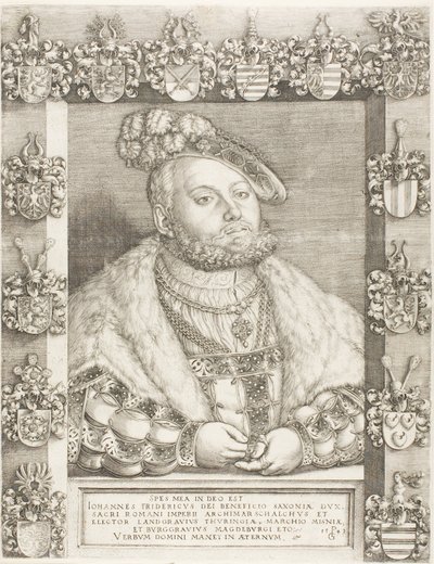 Kurfürst Johann Friedrich der Großmütige von Sachsen von Georg Pencz