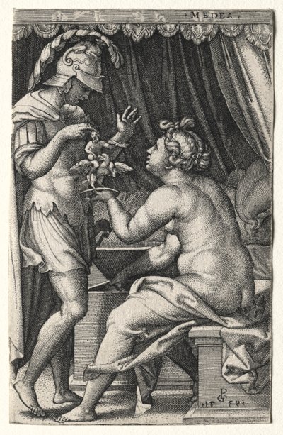 Medea und Jason von Georg Pencz