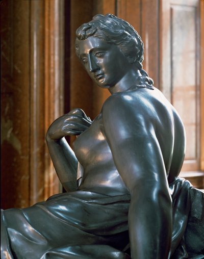 Providentia, eine Figur vom Donner-Brunnen in der Wiener Innenstadt von Georg Raphael Donner