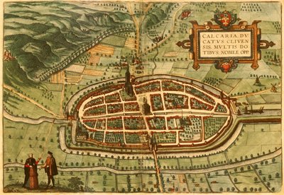 Kalkar, Deutschland von Georg and Hogenberg Franz (1535 90) Braun