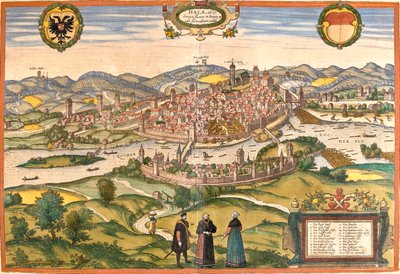 Schwäbisch Hall, Deutschland von Georg and Hogenberg Franz (1535 90) Braun