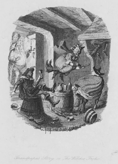 Großvaters Geschichte oder der Hexentanz von George (after) Cruikshank
