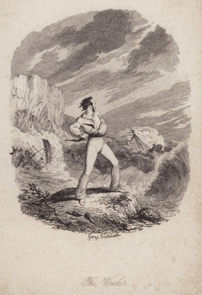 Das Wrack von George (after) Cruikshank