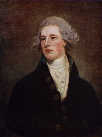 William Pitt der Jüngere, englischer Tory-Politiker und Premierminister von George (after) Romney