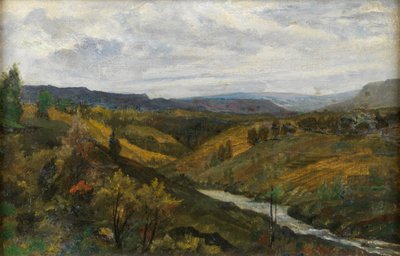 Landschaft von George 9th Earl of Carlisle (attr.to) Howard
