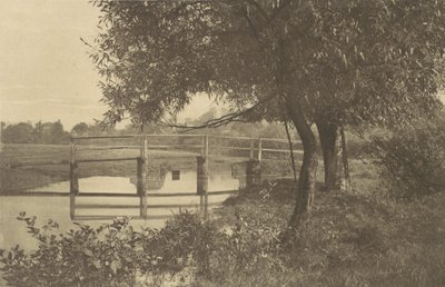 An der Sow in der Nähe von Waltons Haus in Shallowford, 1880er Jahre, gedruckt 1888 von George Bankart